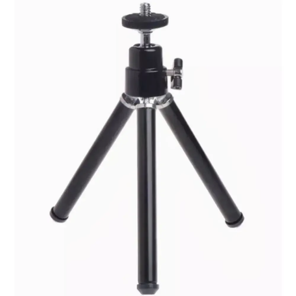 Mini Desk Swivel Tripod for Phone or Point & Shoot Camera with Pouch NEW